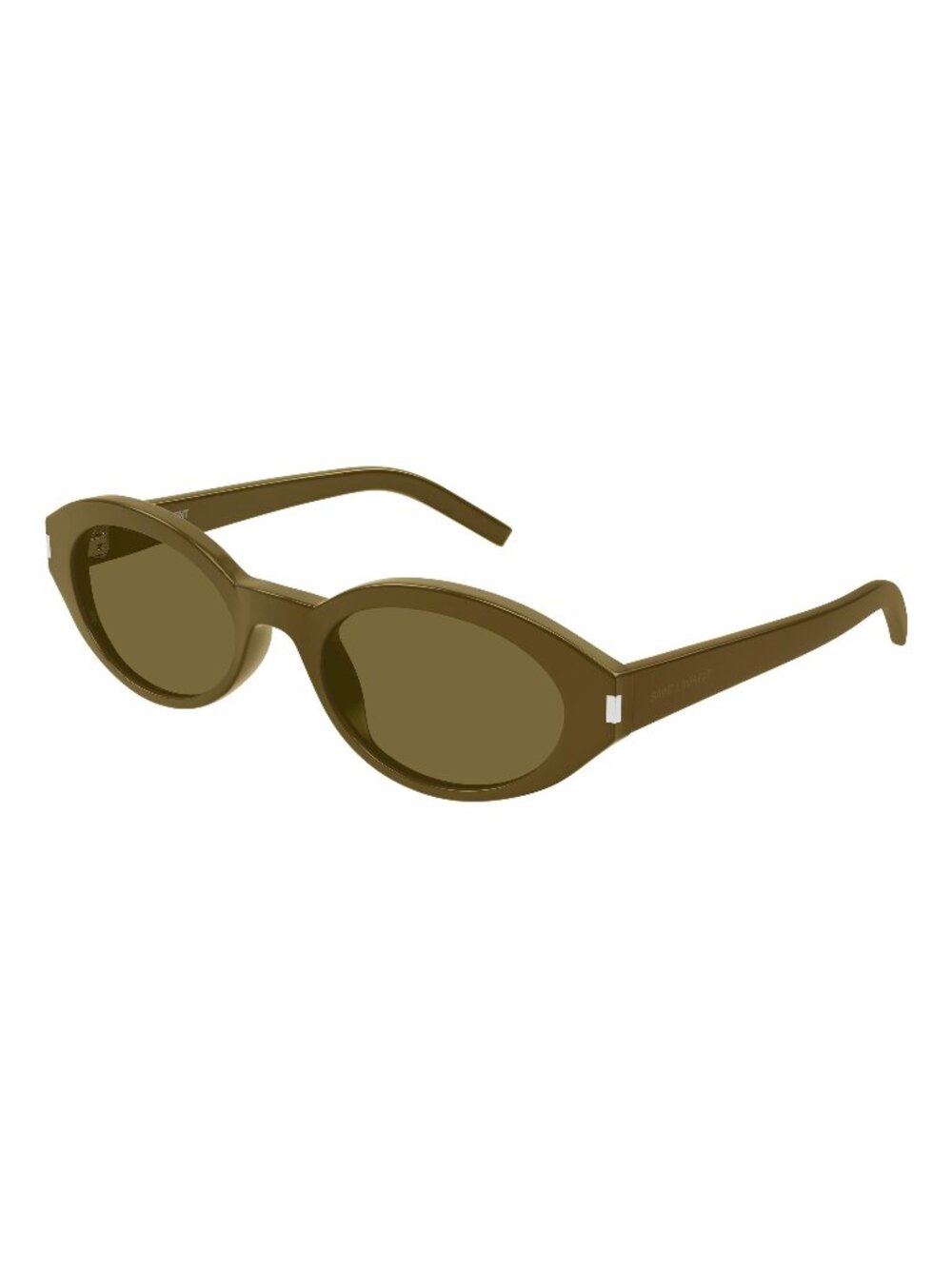 New Saint Laurent Women's Sunglasses Brown Lens Acetate Frame SL 567 006 51